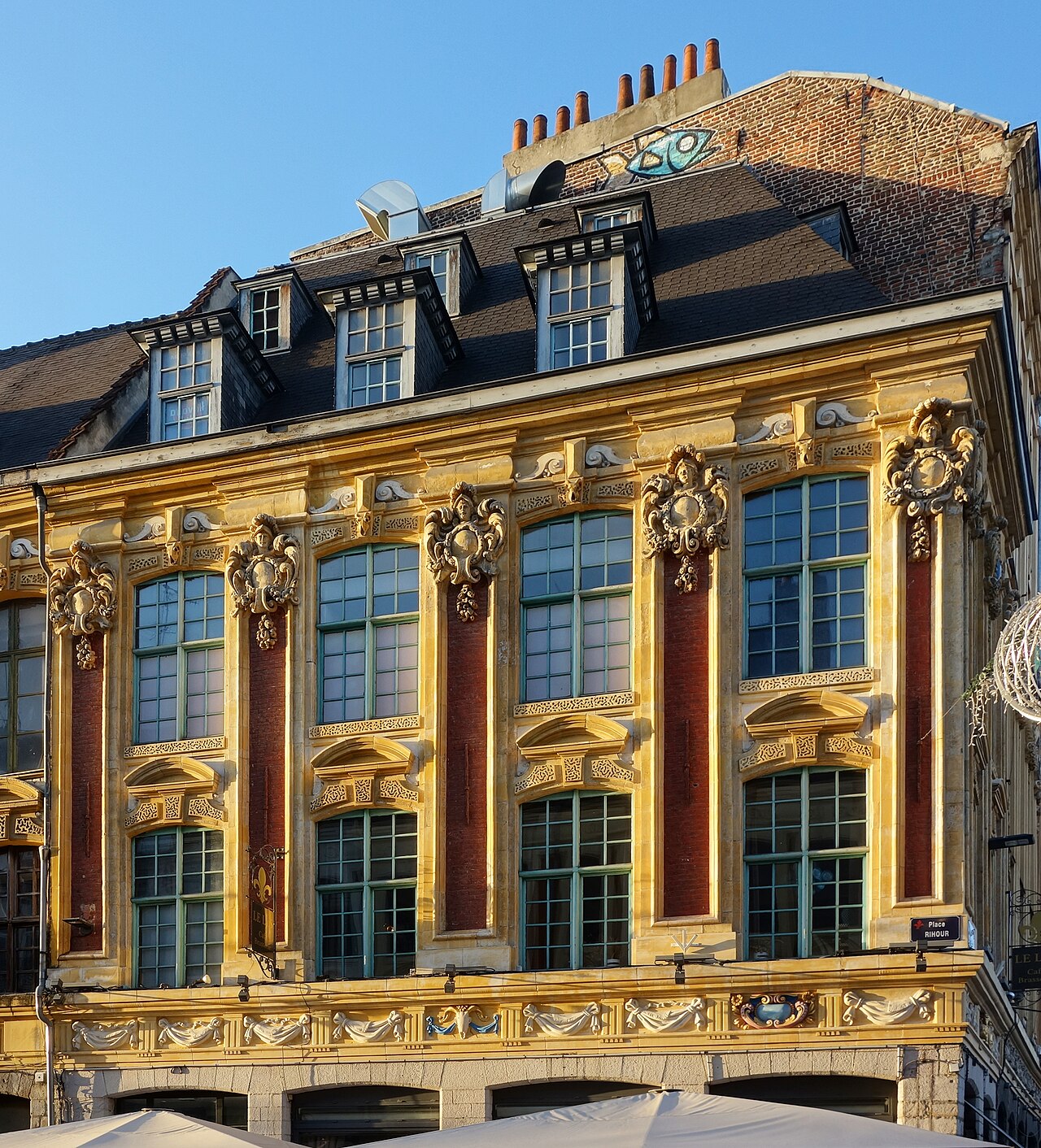 La place Rihour à Lille, où se tient La Chicorée