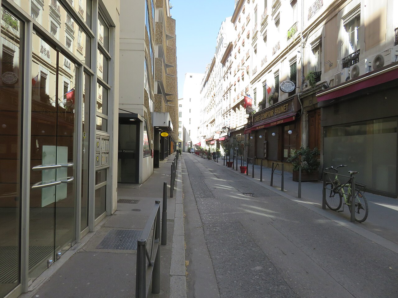 La rue Claudia, où se trouve Le Bouchon des Cordeliers