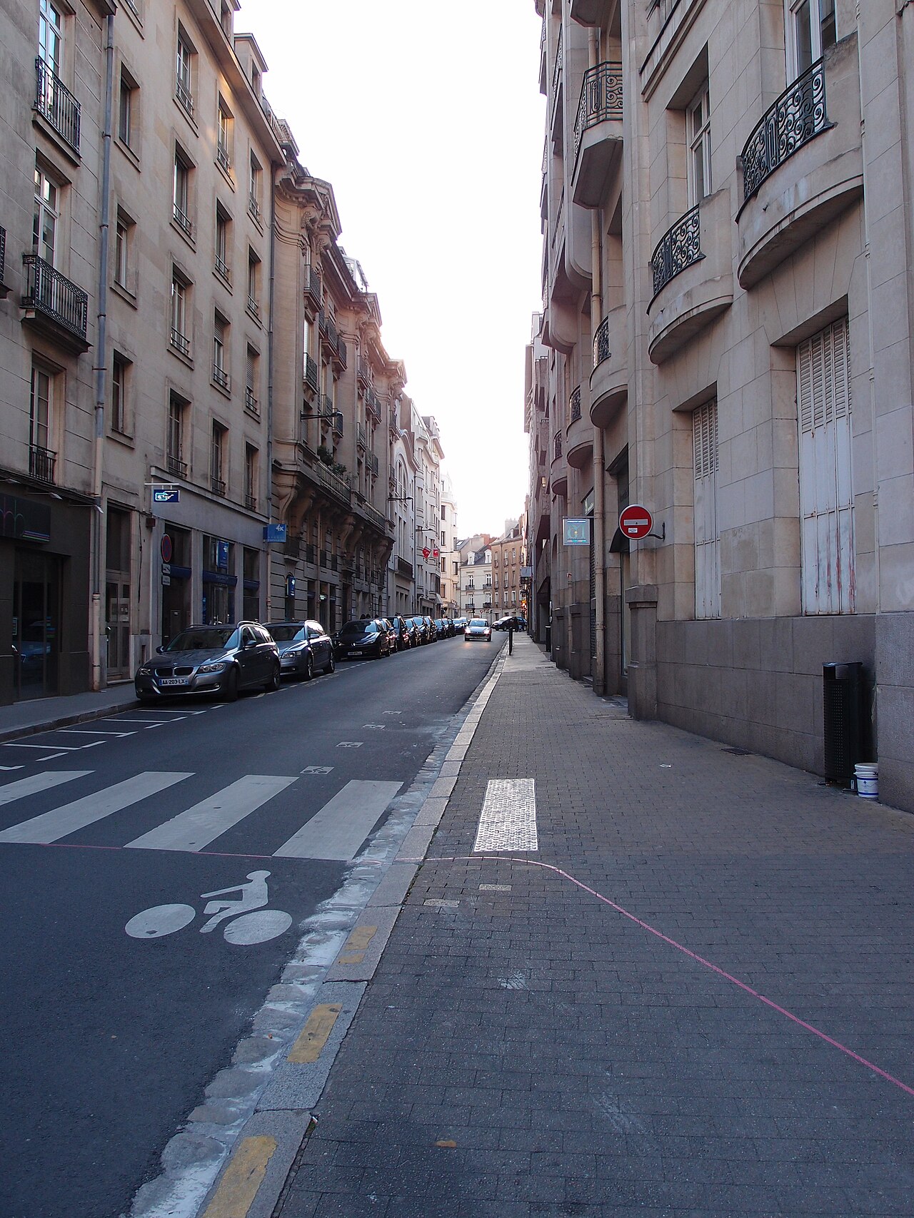 La rue Racine, où se trouve Le Molière