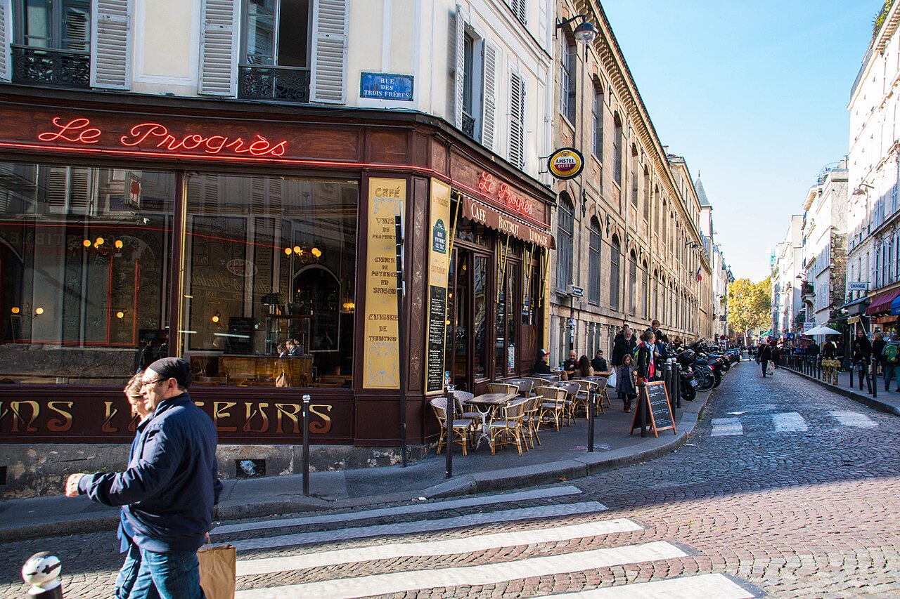 Le Progrès, rue de Bretagne, Paris
