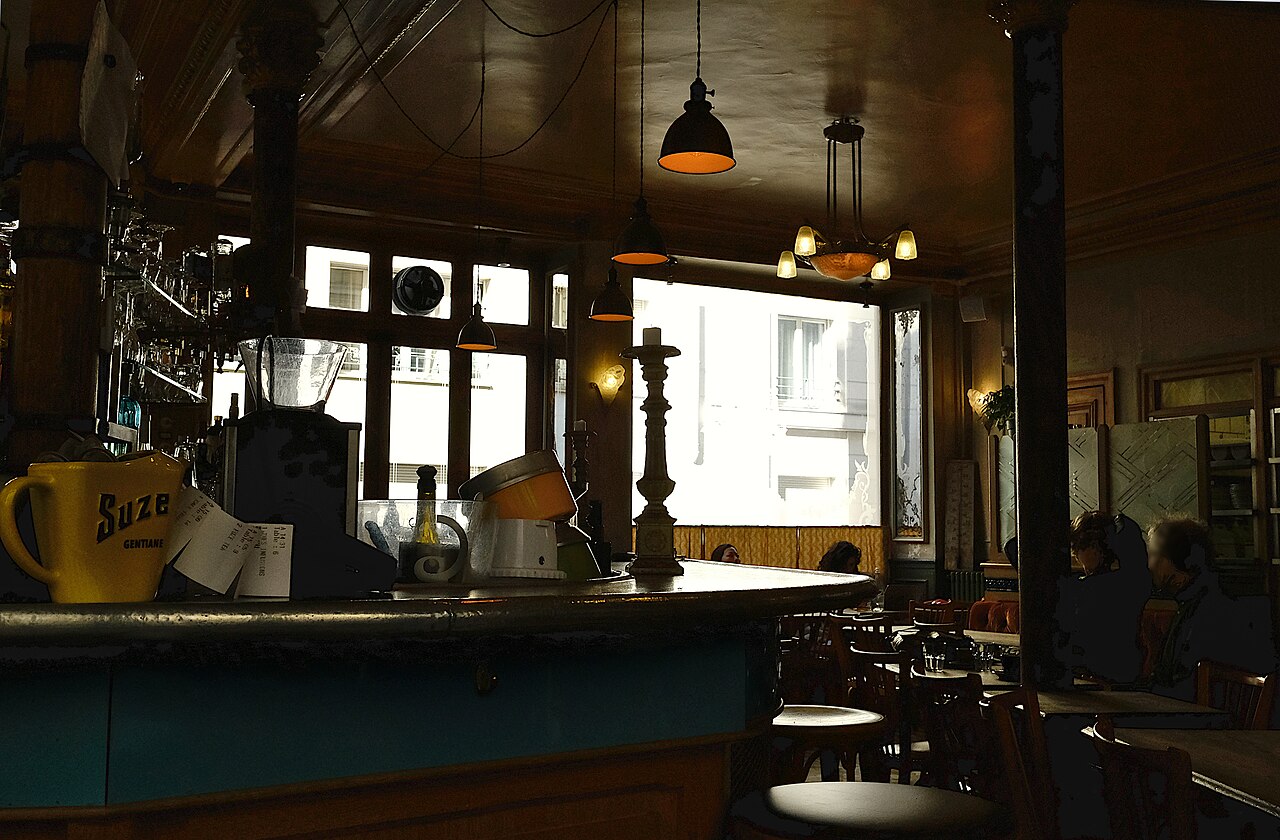 Le Pure Café, rue Jean Macé, Paris
